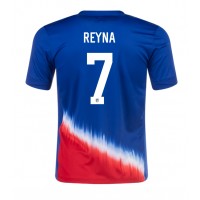Förenta Staterna Giovanni Reyna #7 Bortatröja Copa America 2024 Kortärmad